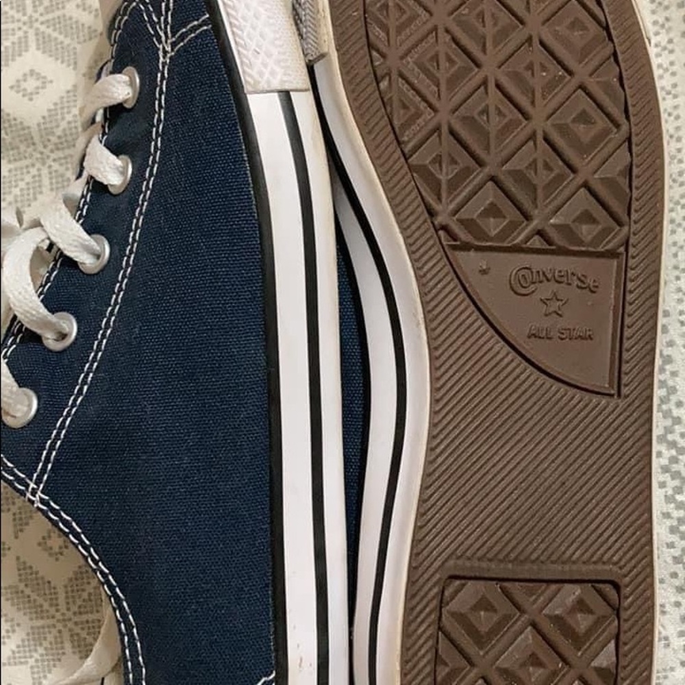 Navy Converse All-Stars - Picture 2 of 5